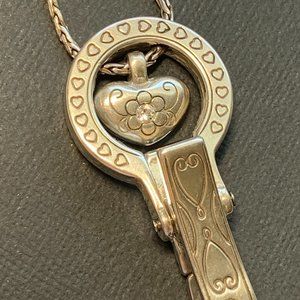 Brighton Badge Clip Necklace Lanyard